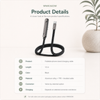 Foldable Phone Stand Fast Charging Cable – Bulk & Custom Packaging Orders