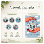 WWKNOW Custom Logo Screen Cleaner Stickers & Microfiber Phone Wipes – Bulk Orders