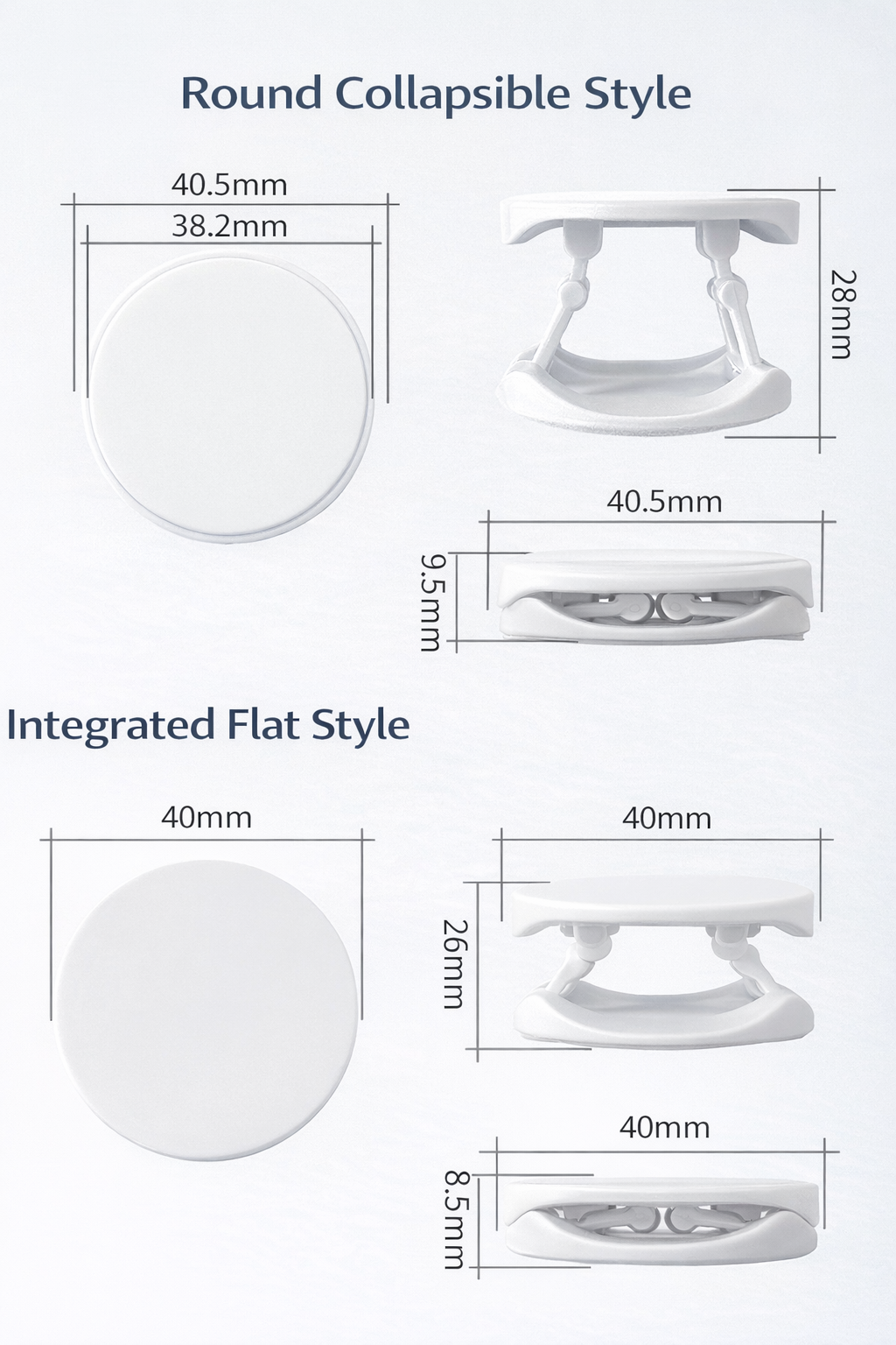 WWKNOW Foldable Phone Grip Stand | Bulk & Custom Logo Orders