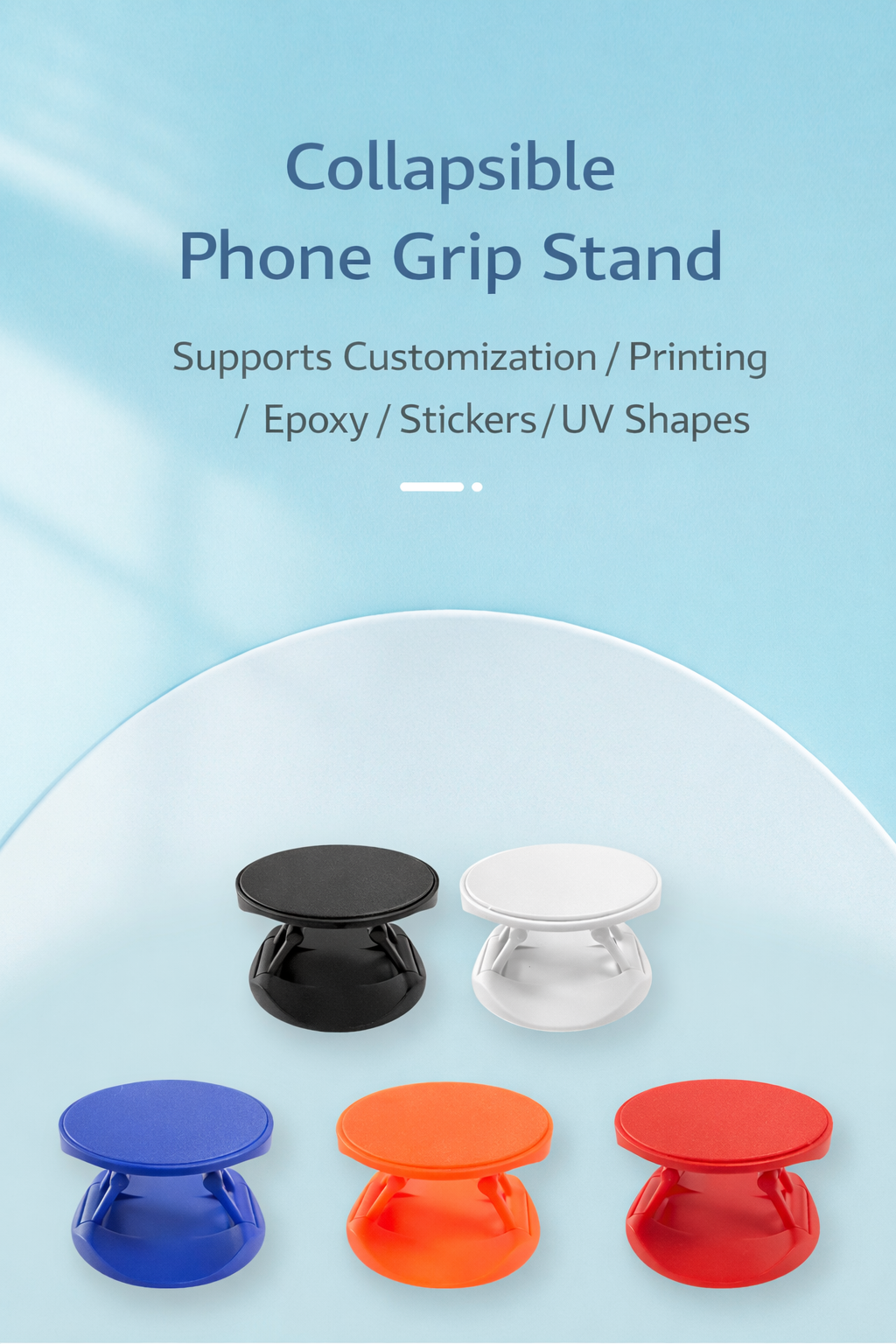 WWKNOW Foldable Phone Grip Stand | Bulk & Custom Logo Orders