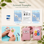 WWKNOW Custom Logo Screen Cleaner Stickers & Microfiber Phone Wipes – Bulk Orders