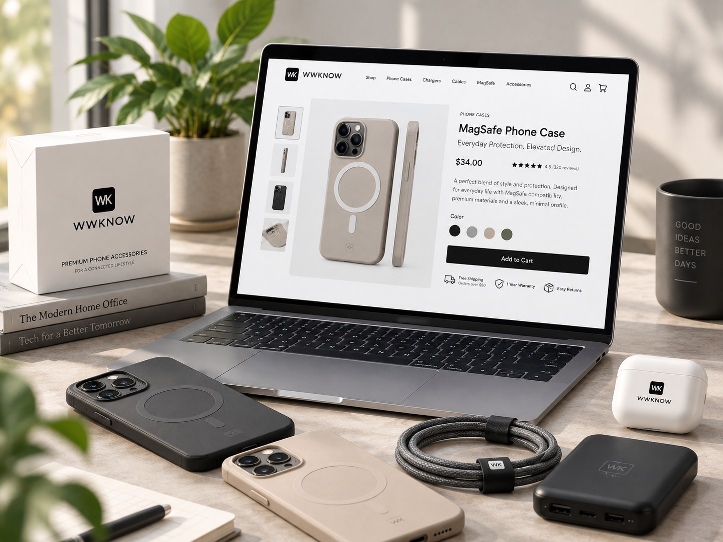 Online store and product operations